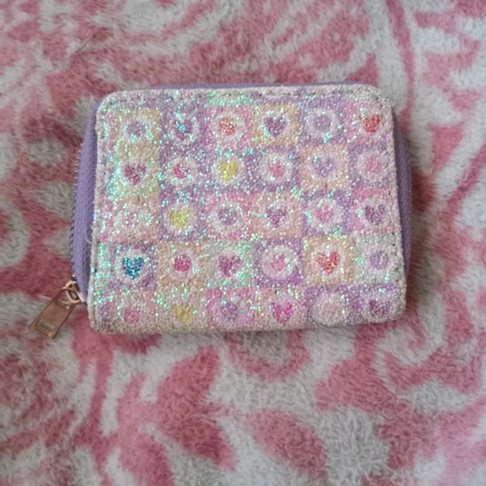 Pretty Multicolored Zipper Wallet